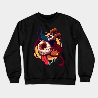 Flying Devils Eyeball Crewneck Sweatshirt